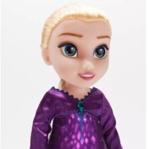 Frozen 2 _14" Elsa Talking/Singing Into The Unknown with Light-up Dress